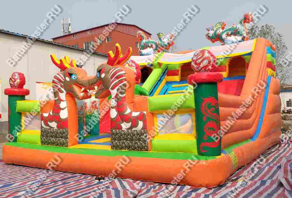 Коммерческий надувной батут "Фестиваль Драконов"