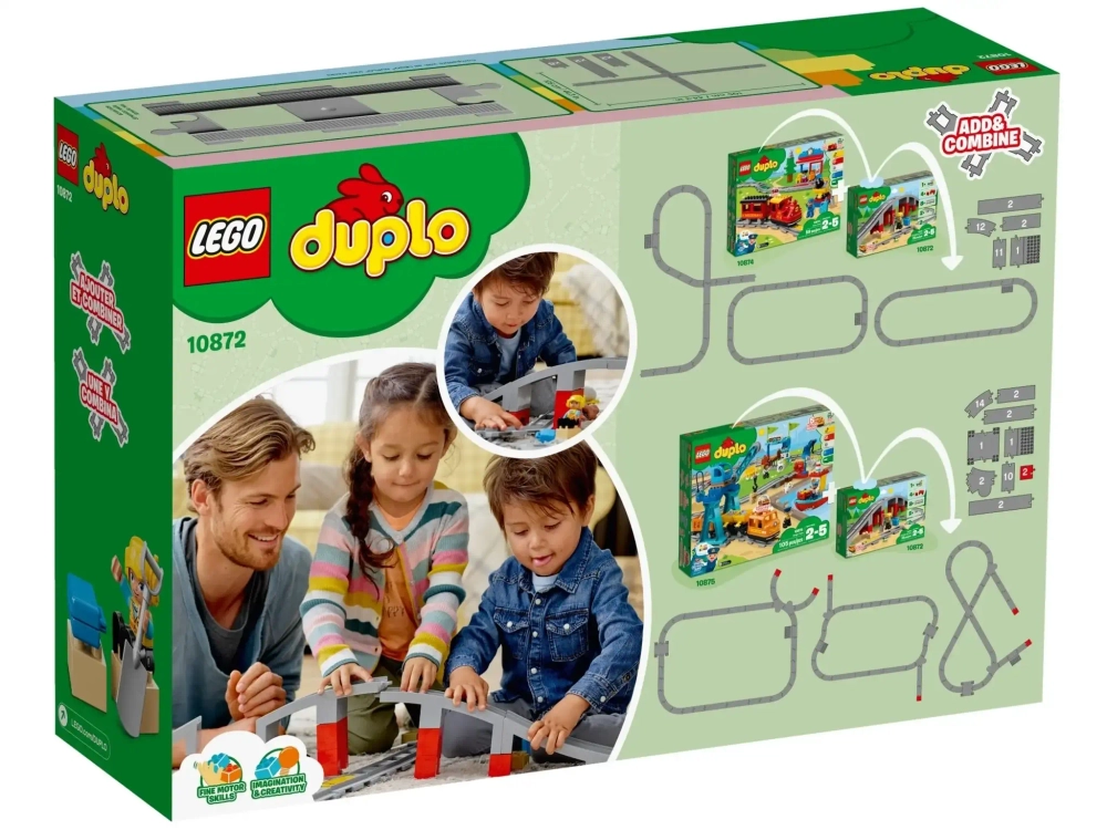 Конструктор LEGO Duplo 10872 Железнодорожный мост