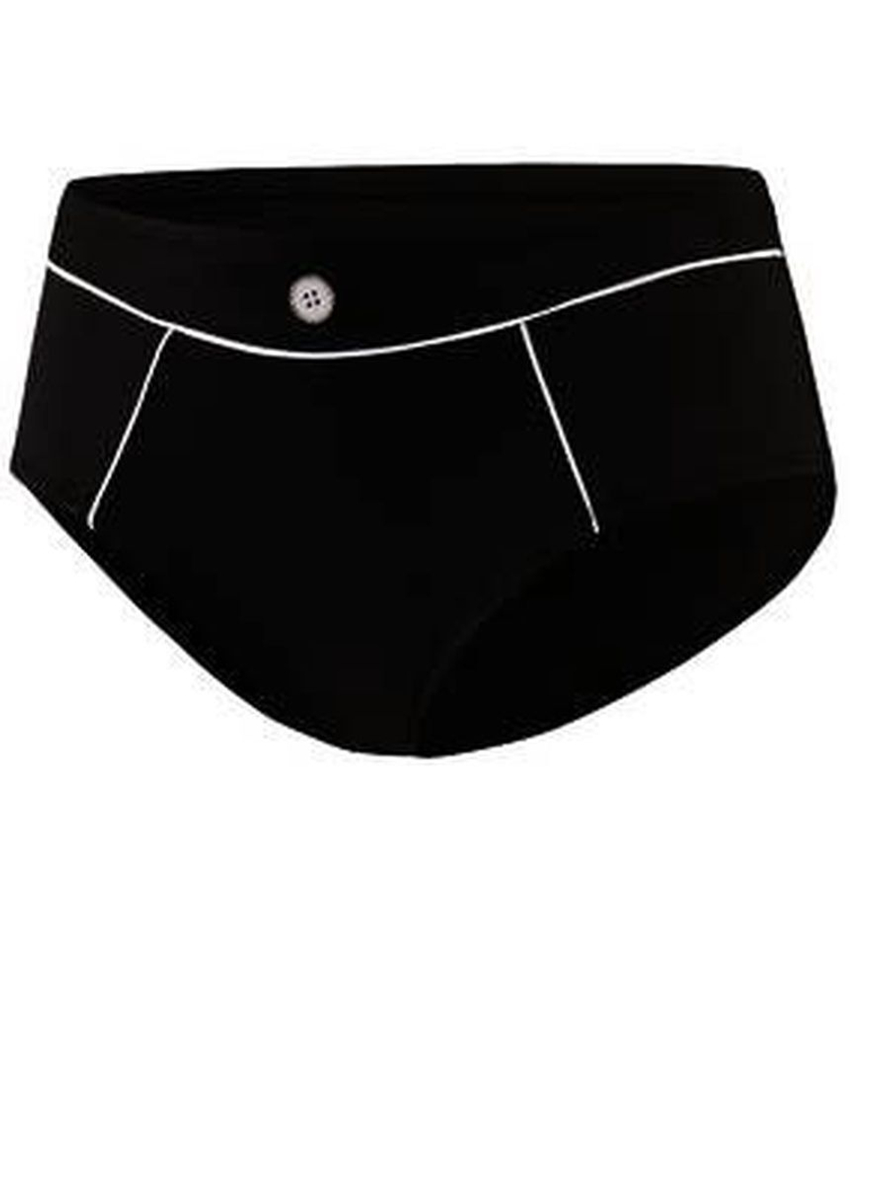 Купальник раздельный (лиф+трусы) после мастэктомии, черный 44-46 RU