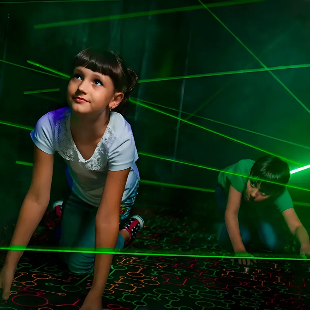 Лазерный лабиринт 38 м2
