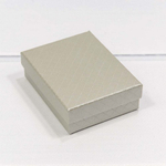 Коробка Ювелирная 9х7х2.8 см "Ромбики" (Серый)