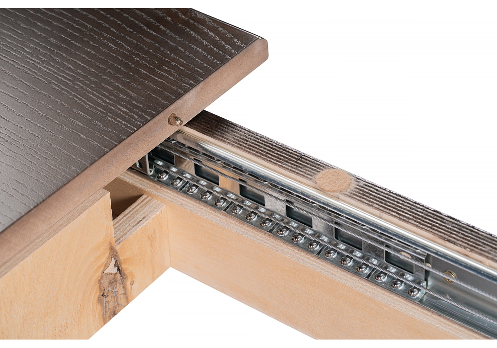 Стол деревянный Woodville Морнит 220(320)х110 орех темный, орех