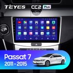 Teyes CC2 Plus 10.2" для Volkswagen Passat 2011-2015