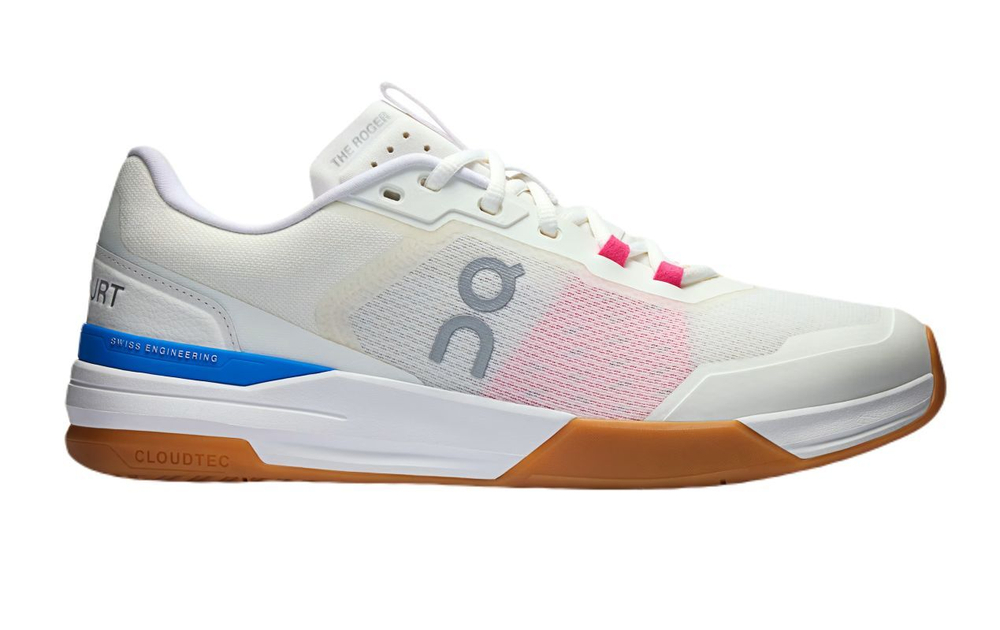 Мужские кроссовки теннисные On The Roger ADV Pro - ivory/malibu - разноцветный