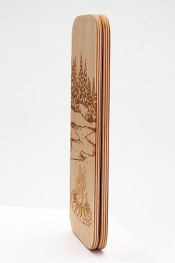 Доска садху Костер медные гвозди