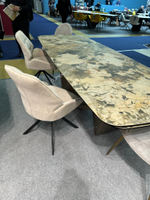 Стол DT2407 (200-300) TL-137 керамика/#23243 серый металлик