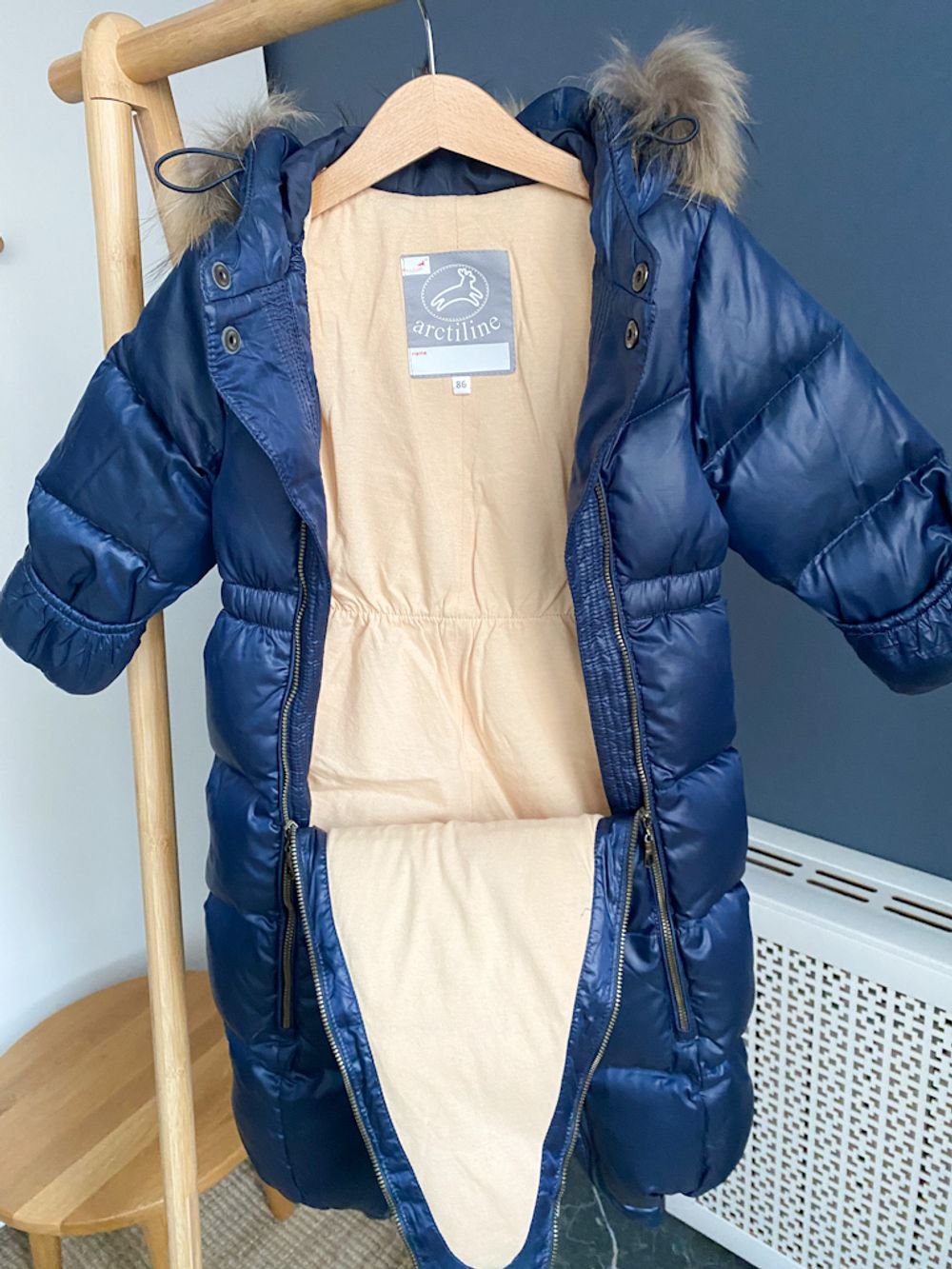 Пуховый комбинезон Arctiline, 86