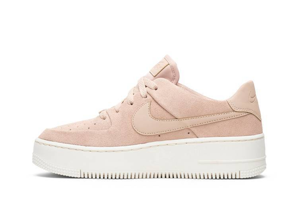 Кроссовки Nike Air Force 1 Sage Low Particle Beige (Женская размерная сетка)