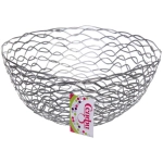 Фруктовница «Brownie» 26*11см волна серая