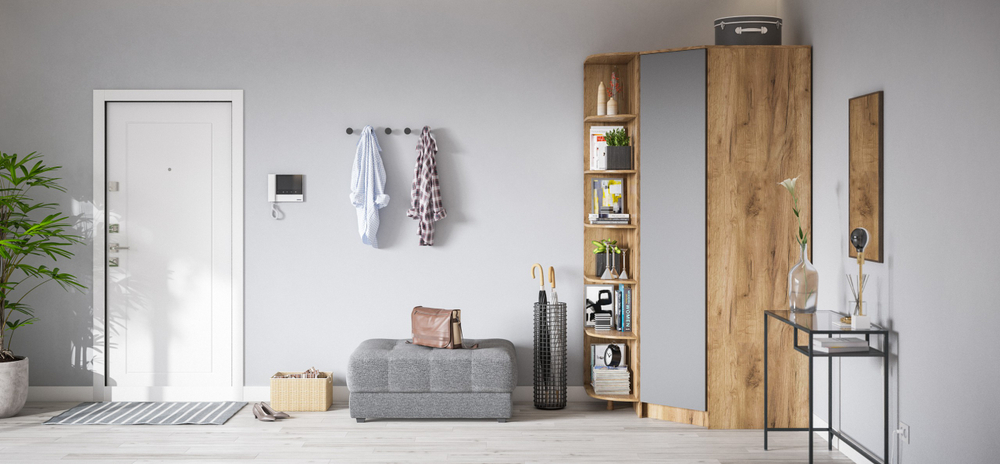 Босс пуф Рогожка Мальмо серый