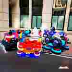 Электрическая Аттракцион карусель «Космический патруль», 4,5×4,5×1,5 м