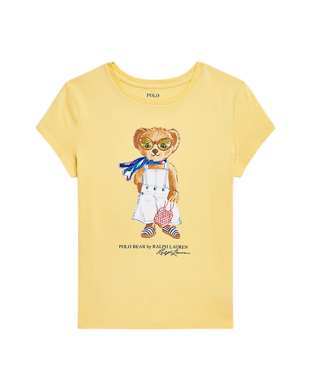 Футболка с принтом медвежонка Ralph Lauren