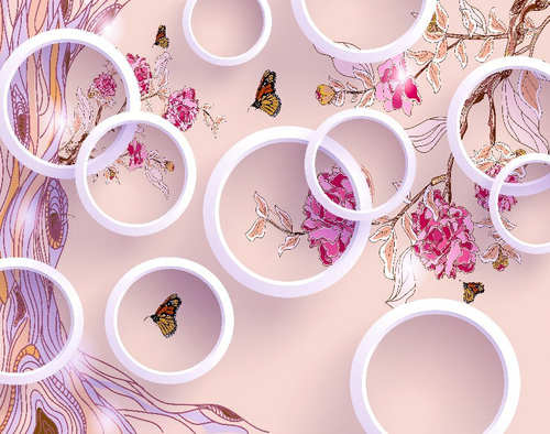 Дизайнерские №269 Фотообои и Фрески