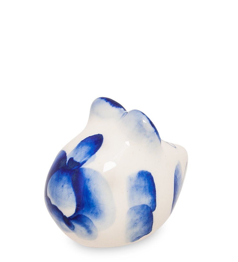 ГЛ- 320 Фигурка «Мышка-Шуня» мал.(Гжельский фарфор)