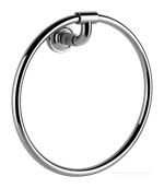 Полотенцедержатель кольцевой Gessi Venti20, ⌀222 мм, настенный, цвет Chrome