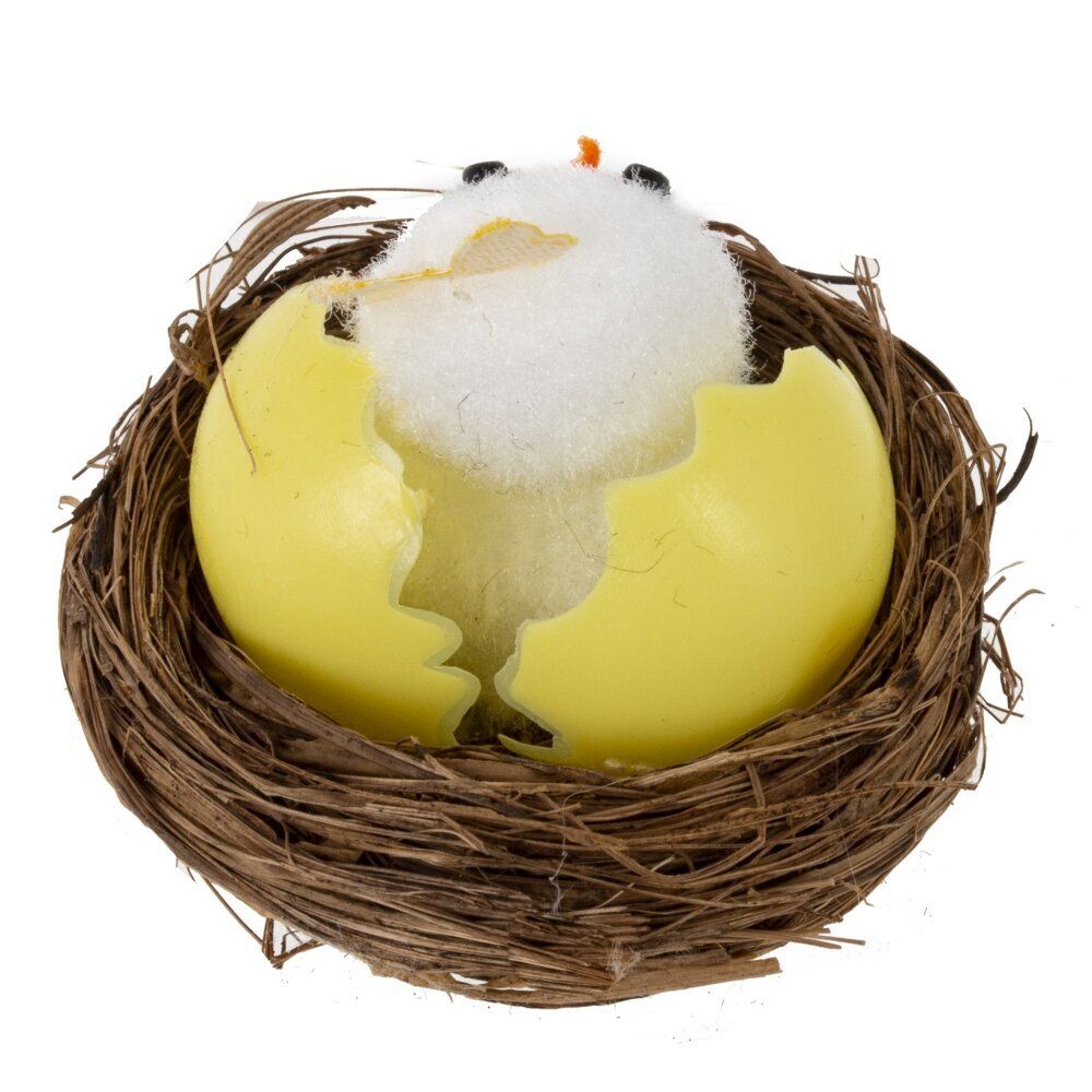 GAEM Набор из 2-х изделий декоративных "Гнездо пасхальное" (6*4,5), L11,5 W6,5 H6 см
