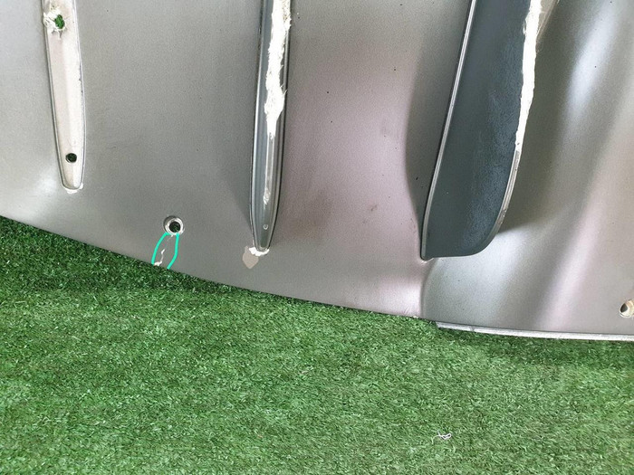 Юбка заднего бампера Ferrari 458 (2009-2015) Spider