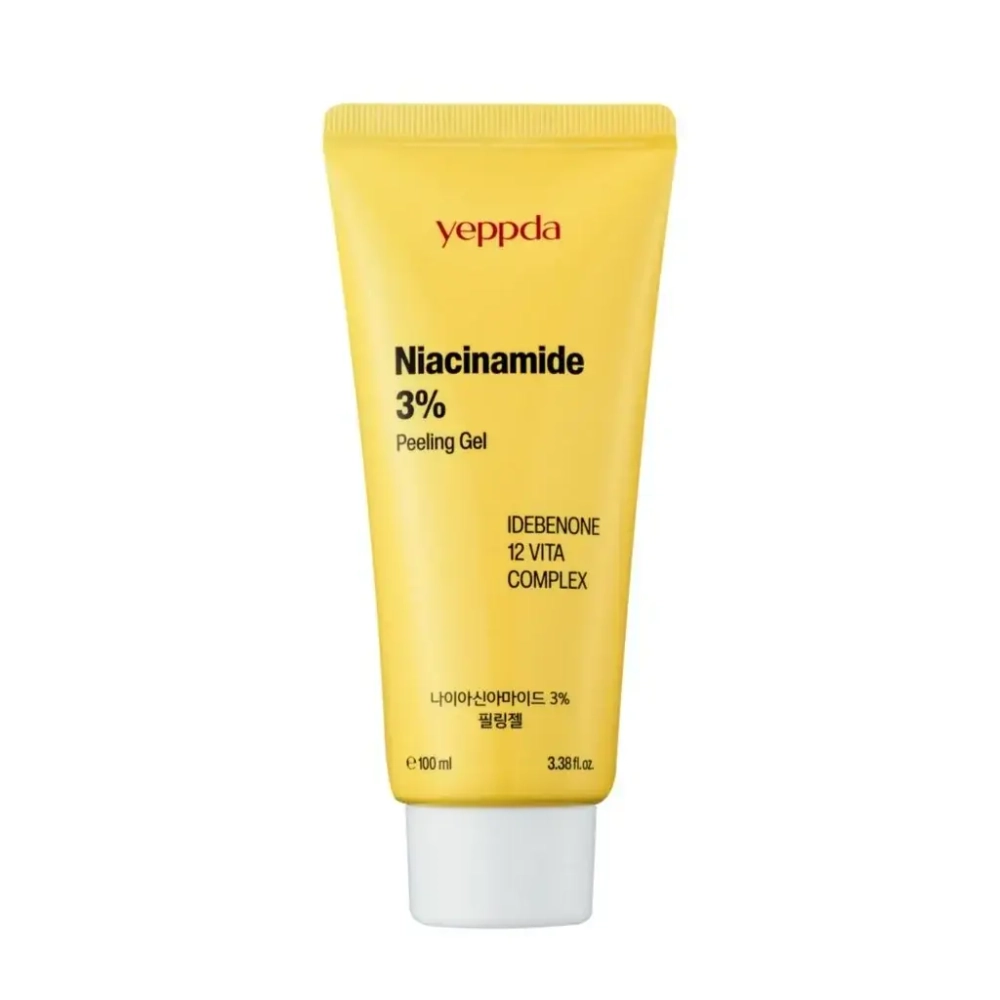 Очищающий пилинг-гель для лица с ниацинамидом Yeppda Niacinamide 3% Peeling Gel
