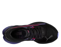 Кроссовки для бега женские Puma Deviate Nitro 3 Digitokyo W Черно-Фиолетовые