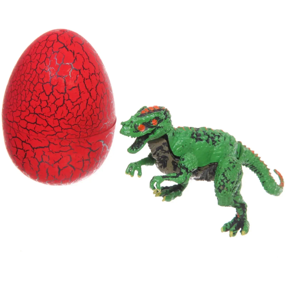 Яйцо с динозавром «Юрский период», 9*6,4 см, в шоу-боксе, в ассортименте