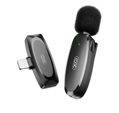 Микрофон беспроводной MKF08B Lightning wireless Collarclip microphone