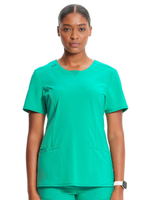 Топ медицинский женский Cherokee 2624A, красный, L