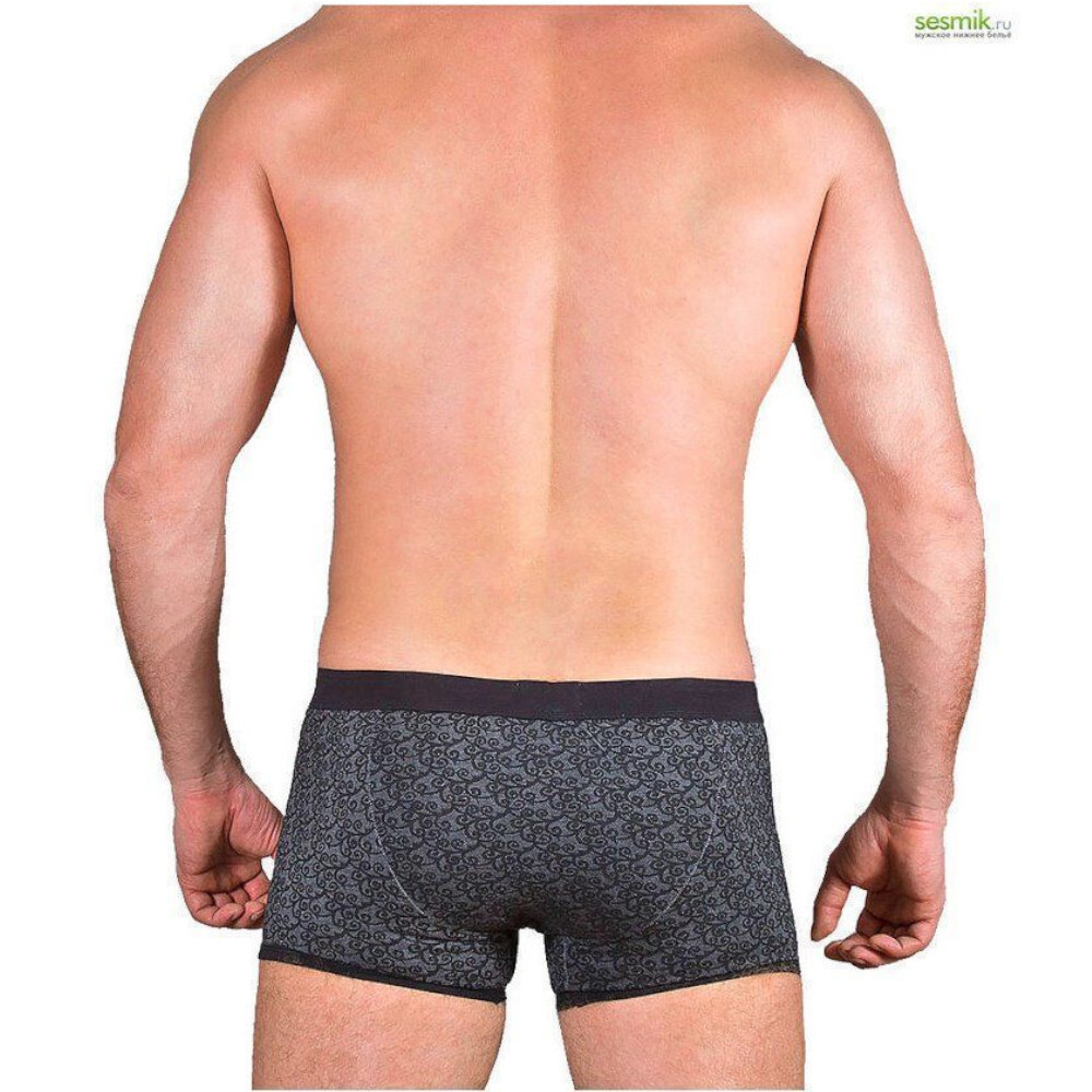 Мужские трусы боксеры Massi PIZ серые