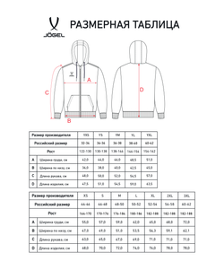 Флисовое худи на молнии ESSENTIAL Cotton Fleece FZ Hoodie, серый меланж