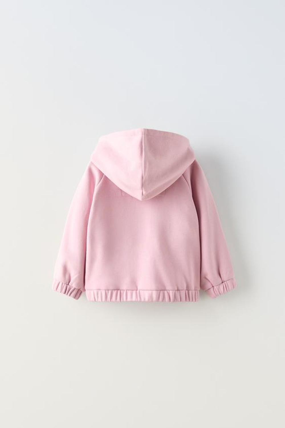 ZARA ХУДИ С ВЫШИВКОЙ, БЛЕДНО-РОЗОВЫЙ