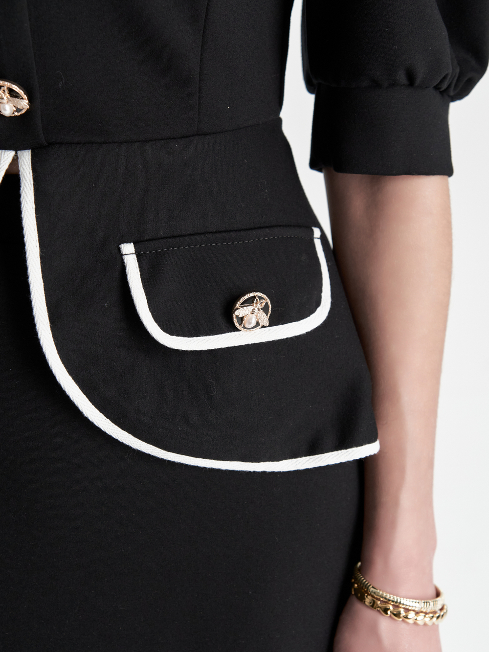 Жакет «Жена Президента» в черном оттенке