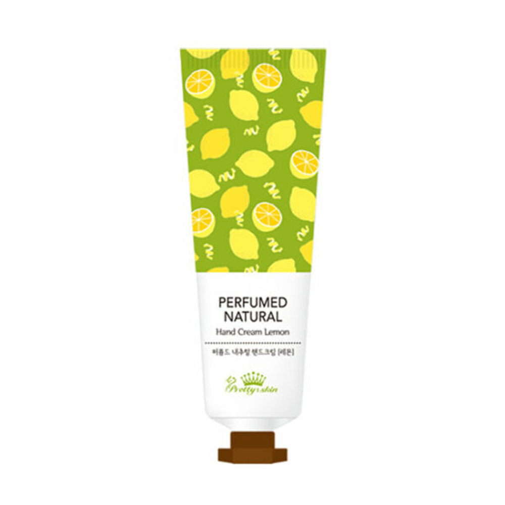 Крем для рук с экстрактом лимона PRETTYSKIN Perfumed Natural Hand Cream Lemon 30 мл