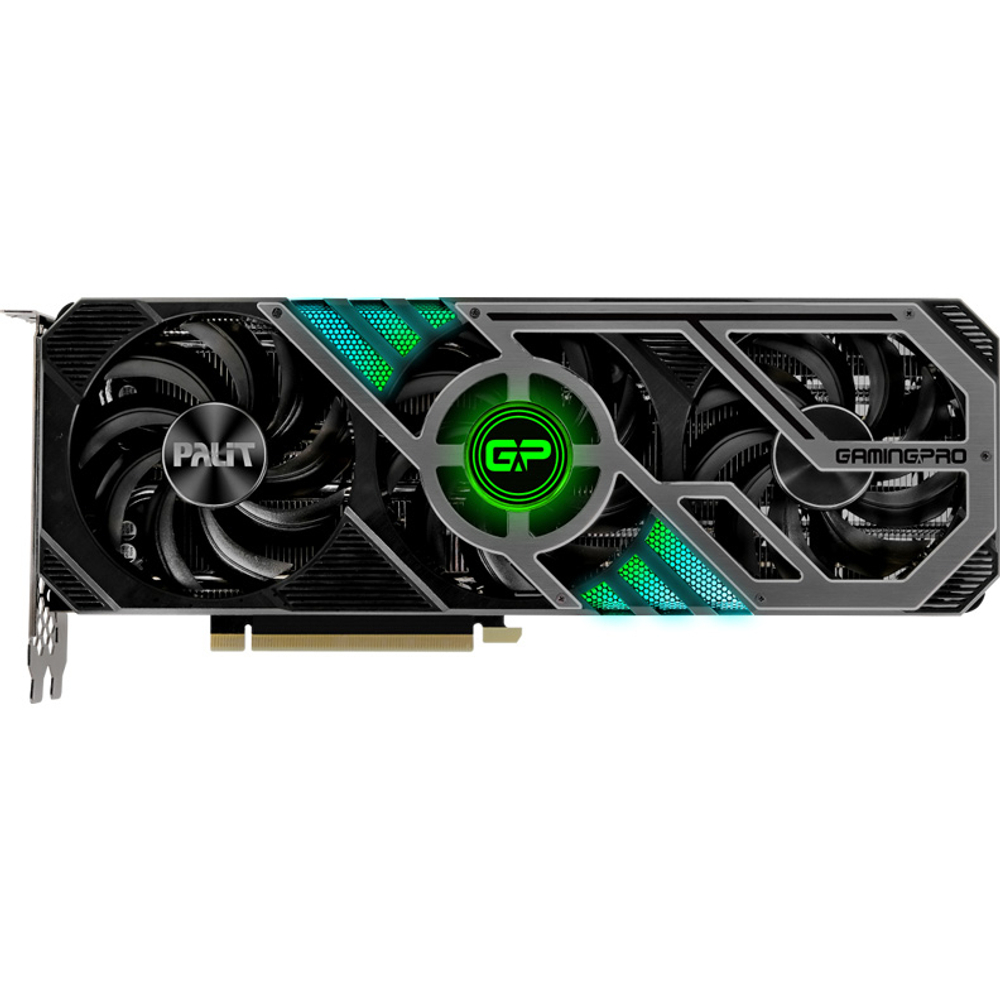 Видеокарта 24 Гб Palit NVIDIA GeForce RTX 3090 Gaming Pro OC (NED3090S19SB-132BA)