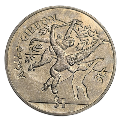 Монета 1 доллар (dollar) 2011 год Сьерра-Леоне