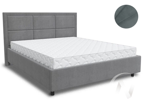 Кровать Квадро 3 1;6 (Storm 017; 1 категория)