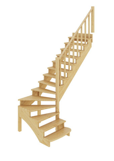 Лестница на второй этаж К-001м/3 Правая