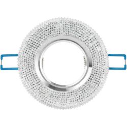 DK LD1 WH Светильник ЭРА декор cо светодиодной подсветкой, прозрачный | Встраиваемые LED светильники