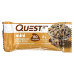 Quest Nutrition, протеиновые мини-батончики с шоколадной крошкой и вкусом печенья, 14 батончиков по 23 г (0,81 унции) каждый