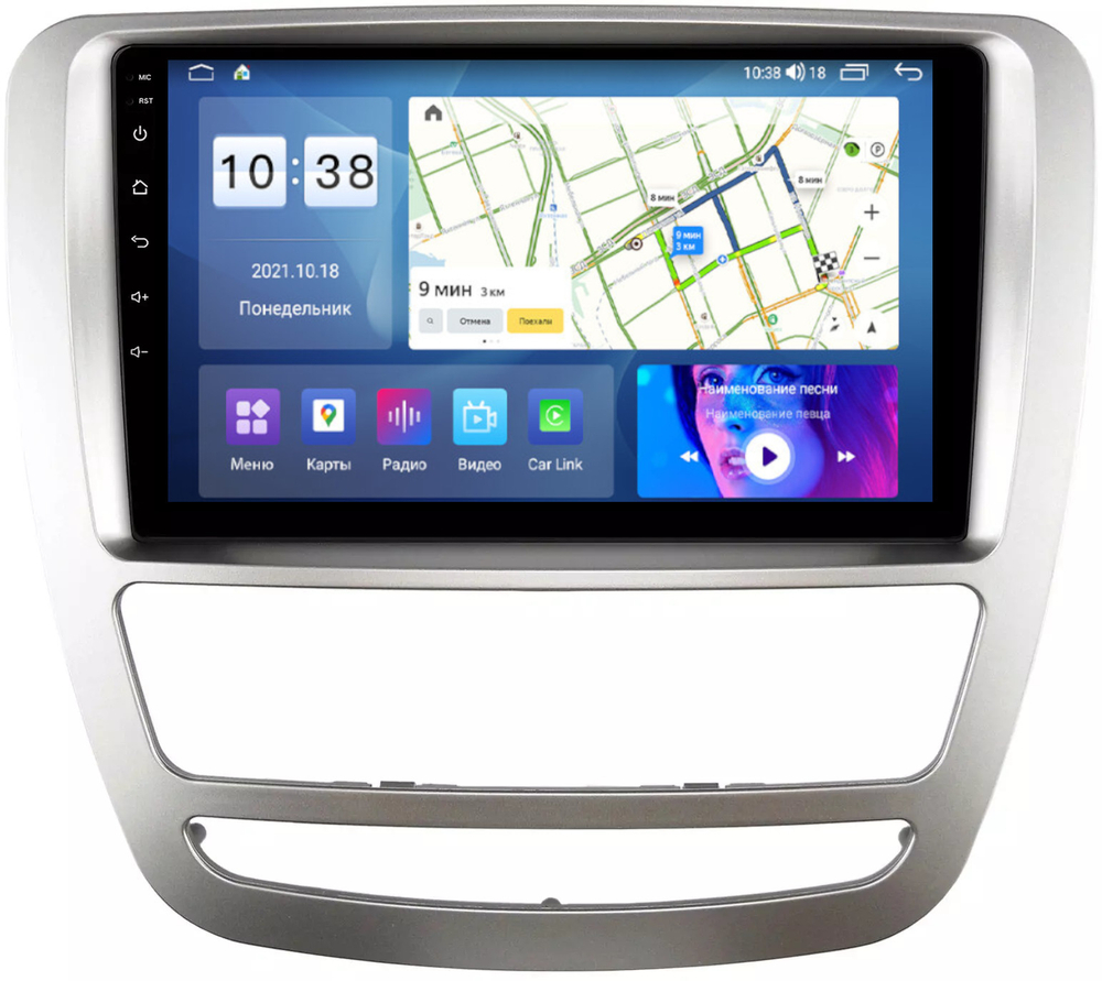 Магнитола Sollers ST6 (взамен монохром экрана), JAC T6 - Parafar PF910LUX1XHD на Android 13, 8-ядер, 4Гб+64Гб, CarPlay, 4G SIM-слот