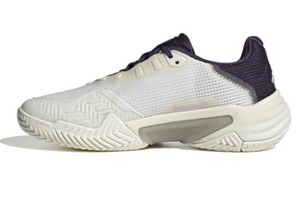 Женские Кроссовки теннисные Adidas Barricade 13 W - core white/powder plum/aurora plum