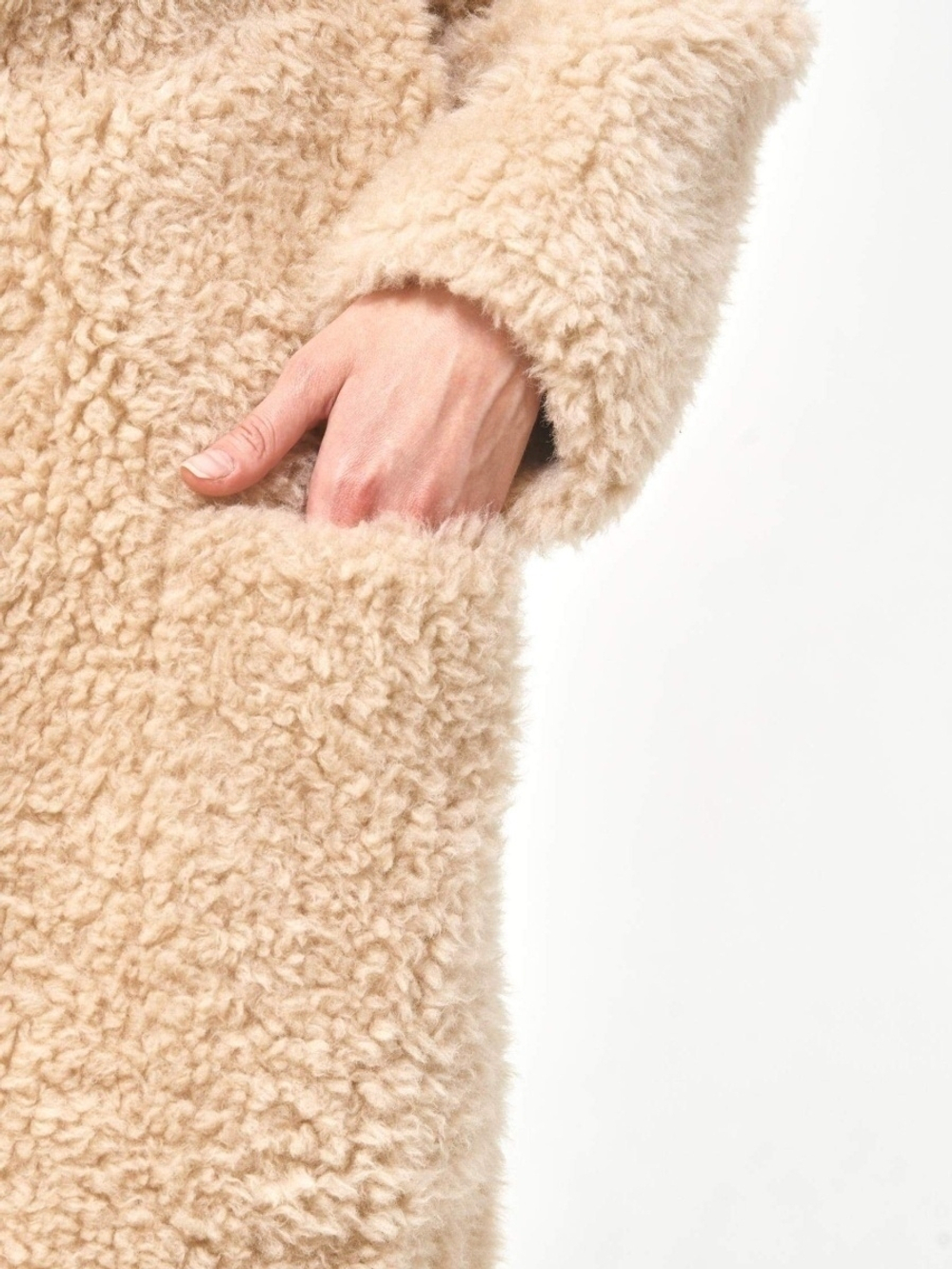 Шуба чебурашка тедди пальто, SilverFox (арт. S1177rm02bz)