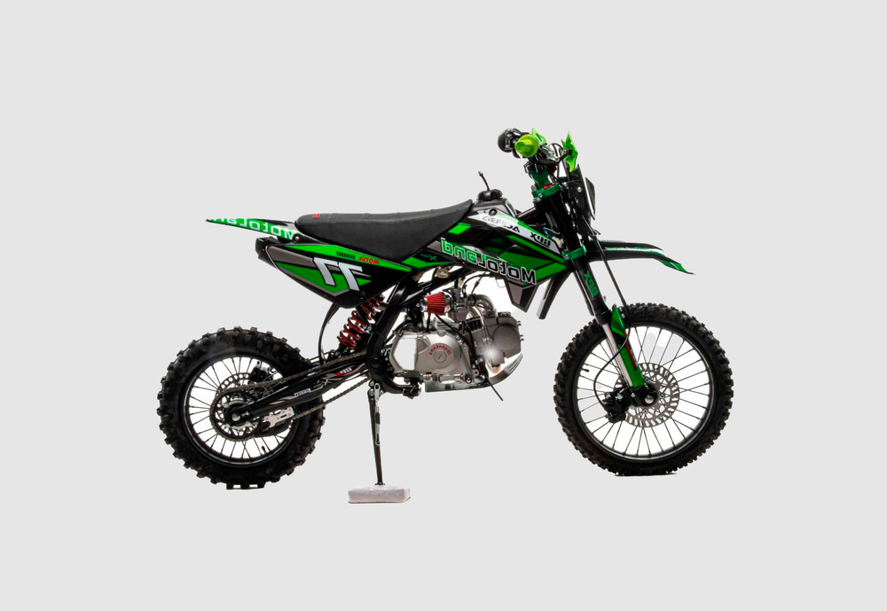 Питбайк Motoland JX125 E зеленый (2022 г.)