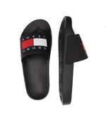 Шлепанцы TOMMY JEANS FLAG POOL SLD ESS Tommy Jeans - черный(EN0EN02115)