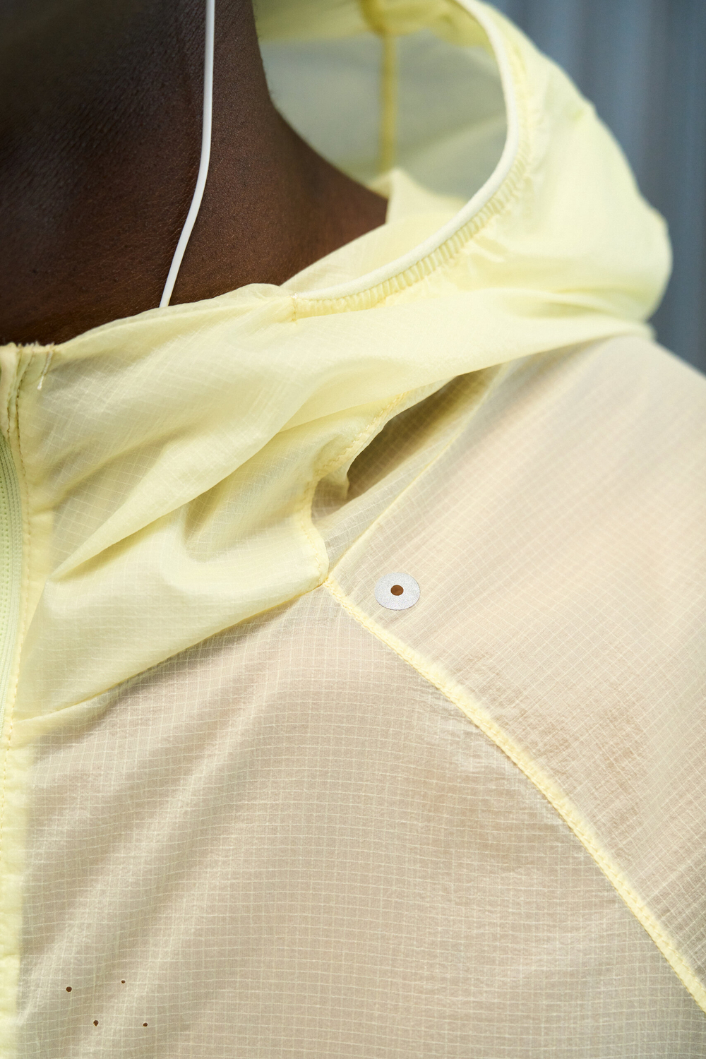 Куртка Nothomme Blue Lightweight Jacket "Lemon Green"