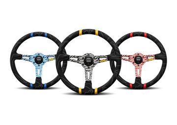 Спортивный руль Momo Ultra замша с выносом 90мм