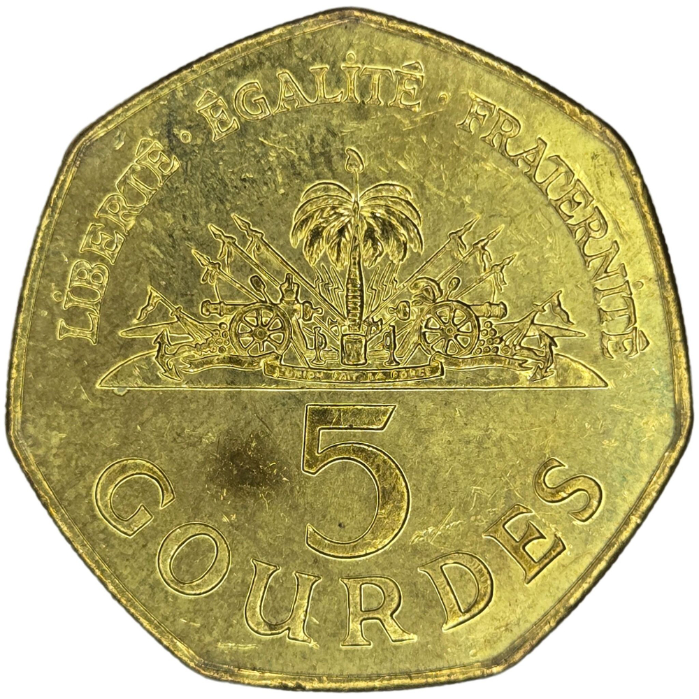 Haiti, 5 Gourdes, 2011, AU