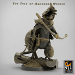 Крыса scaven rat мышь Рейджер Охотник Следопыт миниатюра для dnd, днд, pathfinder, фентези, Настольная игра, НРИ, Варгейм, РПГ