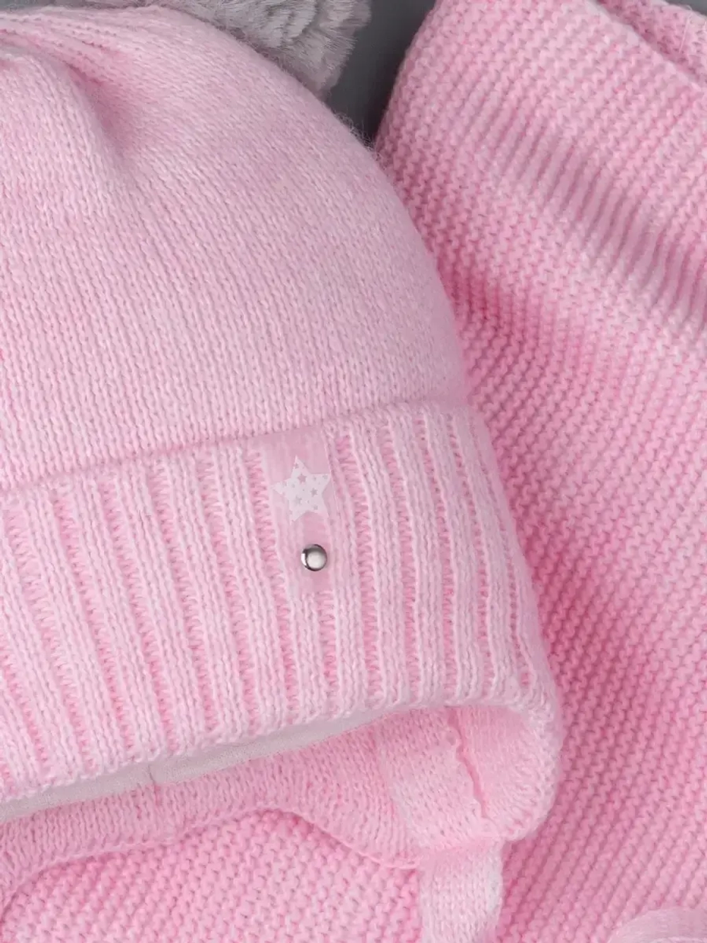 Шапка зимняя детская и снуд