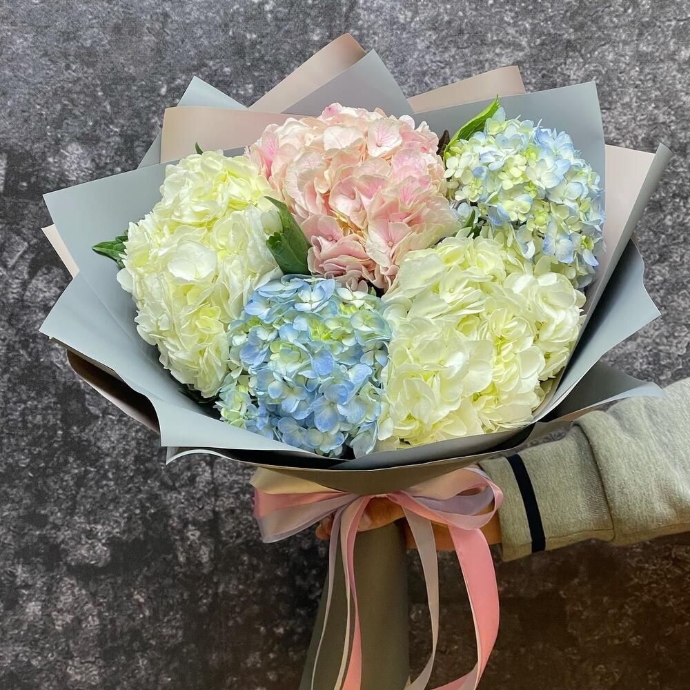 Букет гортензий