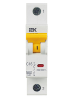 KARAT Автоматический выключатель ВА47-60M 1P C 16А 6кА IEK
