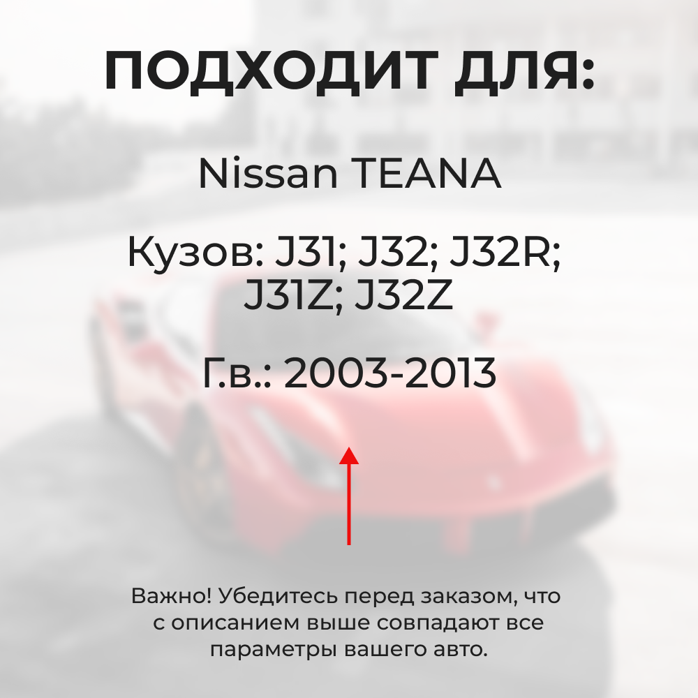 Ремкомплект (втулки) петель дверей Nissan TEANA J31,J32 (2 петли, RPD1-2) 2003-2013
